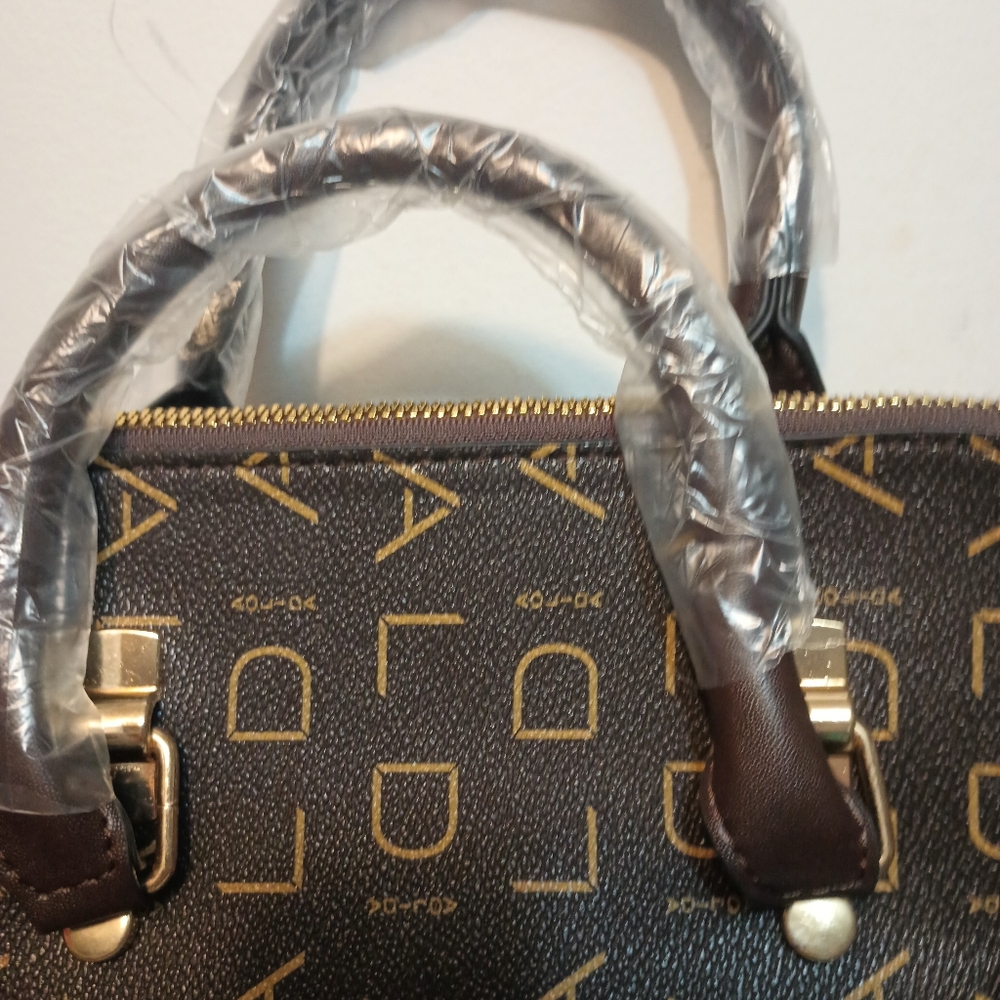 ALDO Brown and Gold bag - Picture 5 of 8